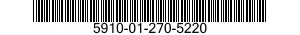 5910-01-270-5220 CAPACITOR,FIXED,ELECTROLYTIC 5910012705220 012705220