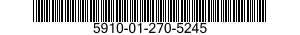 5910-01-270-5245 CAPACITOR,FIXED,ELECTROLYTIC 5910012705245 012705245