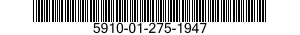 5910-01-275-1947 CAPACITOR,FIXED,ELECTROLYTIC 5910012751947 012751947