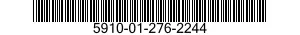 5910-01-276-2244 CAPACITOR,FIXED,PLASTIC DIELECTRIC 5910012762244 012762244