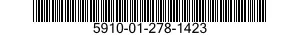 5910-01-278-1423 CAPACITOR,FIXED,ELECTROLYTIC 5910012781423 012781423