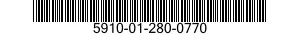 5910-01-280-0770 CAPACITOR,FIXED,ELECTROLYTIC 5910012800770 012800770