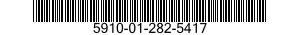 5910-01-282-5417  5910012825417 012825417