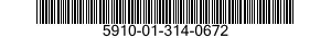 5910-01-314-0672 CAPACITOR,FIXED,CERAMIC DIELECTRIC 5910013140672 013140672