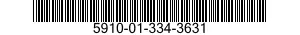 5910-01-334-3631  5910013343631 013343631