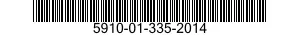 5910-01-335-2014 CAPACITOR,VARIABLE,CERAMIC DIELECTRIC 5910013352014 013352014
