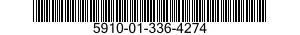 5910-01-336-4274  5910013364274 013364274
