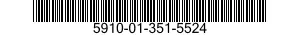 5910-01-351-5524 CAPACITOR,FIXED,CERAMIC DIELECTRIC 5910013515524 013515524