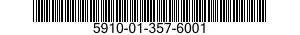 5910-01-357-6001 CAPACITOR,FIXED,CERAMIC DIELECTRIC 5910013576001 013576001
