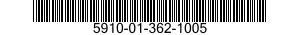 5910-01-362-1005 CAPACITOR,FIXED,CERAMIC DIELECTRIC 5910013621005 013621005