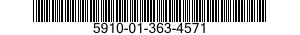 5910-01-363-4571 CAPACITOR,FIXED,ELECTROLYTIC 5910013634571 013634571