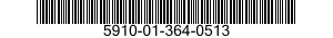 5910-01-364-0513 CAPACITOR ASSEMBLY 5910013640513 013640513