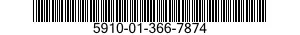5910-01-366-7874 CAPACITOR,FIXED,CERAMIC DIELECTRIC 5910013667874 013667874