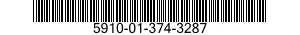 5910-01-374-3287 CAPACITOR,FIXED,METALLIZED,PAPER-PLASTIC DIELECTRIC 5910013743287 013743287