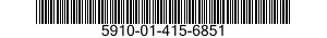 5910-01-415-6851 CAPACITOR,FIXED,ELECTROLYTIC 5910014156851 014156851
