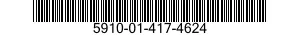 5910-01-417-4624 CAPACITOR,FIXED,ELECTROLYTIC 5910014174624 014174624