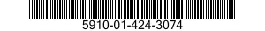5910-01-424-3074 CAPACITOR,FIXED,ELECTROLYTIC 5910014243074 014243074