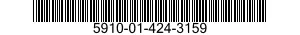 5910-01-424-3159 CAPACITOR,FIXED,ELECTROLYTIC 5910014243159 014243159