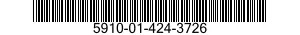 5910-01-424-3726 CAPACITOR,FIXED,CERAMIC DIELECTRIC 5910014243726 014243726