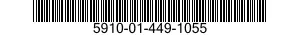 5910-01-449-1055 CAPACITOR,FIXED,PLASTIC DIELECTRIC 5910014491055 014491055