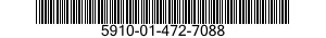 5910-01-472-7088 CAPACITOR,FIXED,PAPER DIELECTRIC 5910014727088 014727088