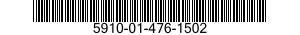 5910-01-476-1502 CAPACITOR,FIXED,ELECTROLYTIC 5910014761502 014761502