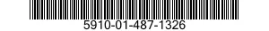 5910-01-487-1326 CAPACITOR,FIXED,PLASTIC DIELECTRIC 5910014871326 014871326