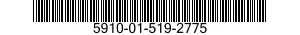 5910-01-519-2775 CAPACITOR,VARIABLE,CERAMIC DIELECTRIC 5910015192775 015192775