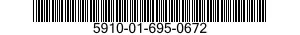 5910-01-695-0672 CAPACITOR,VARIABLE,CERAMIC DIELECTRIC 5910016950672 016950672