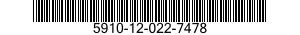 5910-12-022-7478  5910120227478 120227478