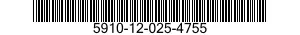 5910-12-025-4755  5910120254755 120254755