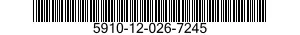 5910-12-026-7245  5910120267245 120267245