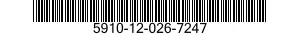5910-12-026-7247  5910120267247 120267247