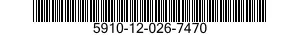 5910-12-026-7470  5910120267470 120267470