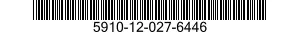 5910-12-027-6446 CAPACITOR,FIXED,PAPER DIELECTRIC 5910120276446 120276446