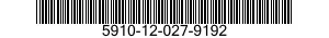 5910-12-027-9192 CAPACITOR,FIXED,PAPER DIELECTRIC 5910120279192 120279192