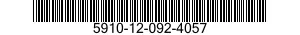 5910-12-092-4057  5910120924057 120924057
