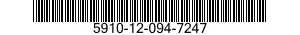 5910-12-094-7247  5910120947247 120947247