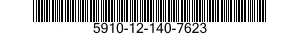 5910-12-140-7623 CAPACITOR,FIXED,METALLIZED,PAPER-PLASTIC DIELECTRIC 5910121407623 121407623