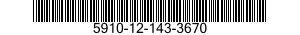 5910-12-143-3670  5910121433670 121433670