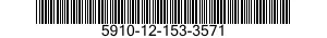 5910-12-153-3571 CAPACITOR,FIXED,ELECTROLYTIC 5910121533571 121533571