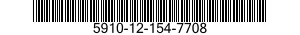 5910-12-154-7708 CAPACITOR,FIXED,PLASTIC DIELECTRIC 5910121547708 121547708