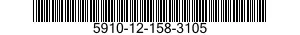 5910-12-158-3105 CAPACITOR,FIXED,ELECTROLYTIC 5910121583105 121583105