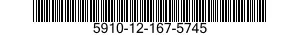 5910-12-167-5745 CAPACITOR,FIXED,PLASTIC DIELECTRIC 5910121675745 121675745