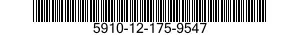 5910-12-175-9547  5910121759547 121759547