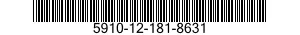 5910-12-181-8631 CAPACITOR,FIXED,CERAMIC DIELECTRIC 5910121818631 121818631