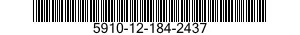 5910-12-184-2437  5910121842437 121842437