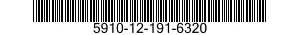 5910-12-191-6320 CAPACITOR,FIXED,CERAMIC DIELECTRIC 5910121916320 121916320