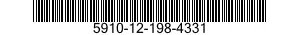 5910-12-198-4331 CAPACITOR,FIXED,CERAMIC DIELECTRIC 5910121984331 121984331