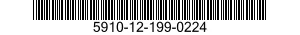 5910-12-199-0224 CAPACITOR,FIXED,CERAMIC DIELECTRIC 5910121990224 121990224